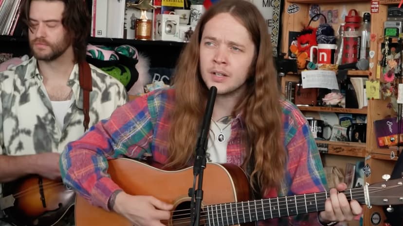 Billy Strings' Tiny Desk Dream Achieved After 12 Years