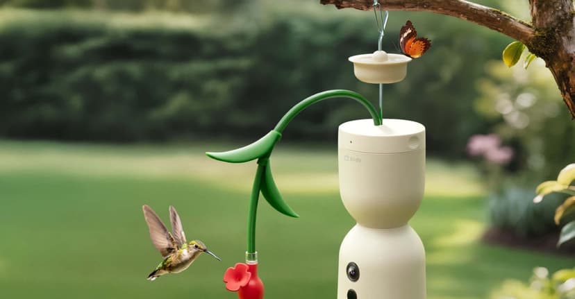 New Bird Feeders Capture Hummingbirds in Slo-Mo