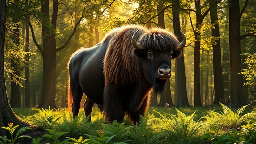 Bison Reshaping UK Woodlands: A Wild Success