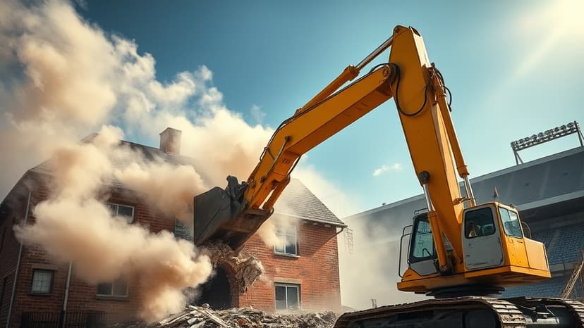 Blackpool Homes Demolished for Stadium Upgrade