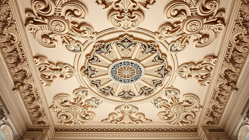 Palace Ceiling Reveals Hidden History: Names Found!