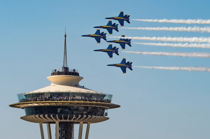 Blue Angels Roar Back to Seattle Skies