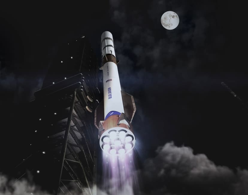 Blue Origin's Mega Rocket Gets Bigger, Taller Than Saturn V