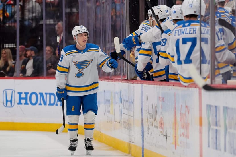 Blues' Waiver Pickup Ignites Offense Amidst Injury Crisis