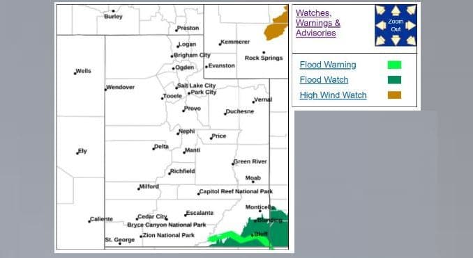 Bluff, Utah Evacuates as Flash Floodwaters Surge