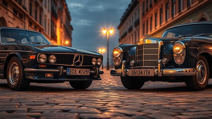 BMW's classy birthday message to rival Mercedes