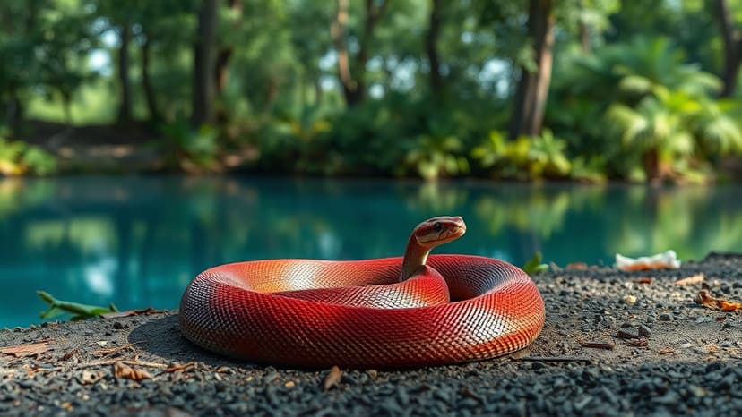 Exotic Boa Constrictor Escapes in Sydney