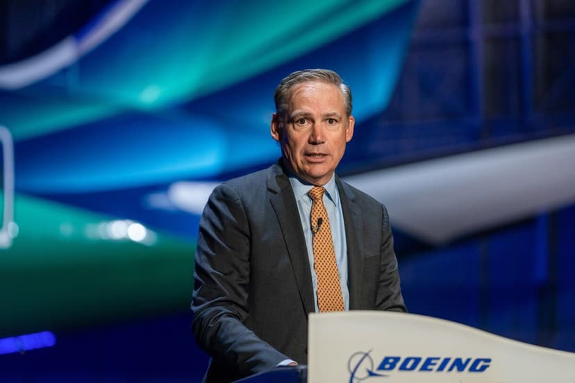 Boeing CEO Warns of Tough Year Ahead