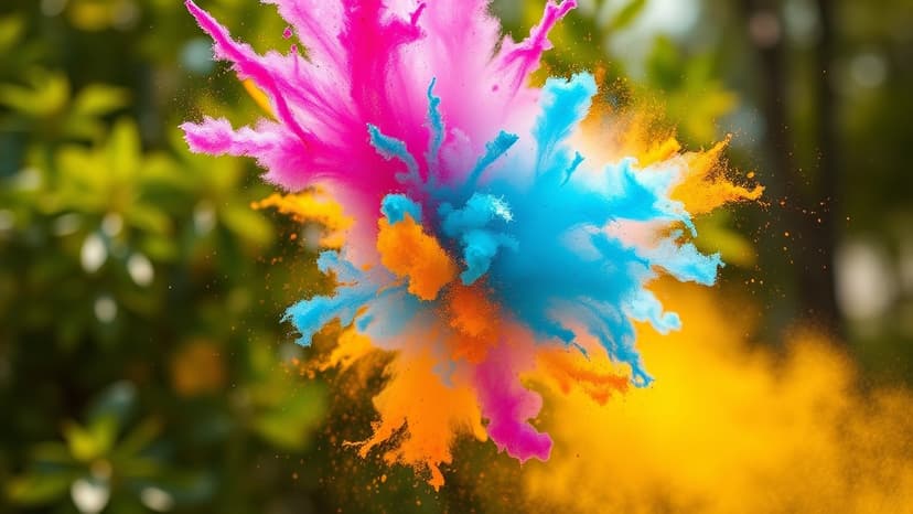 Bollywood Stars Celebrate Holi with Kids