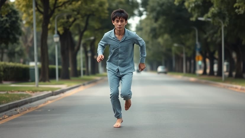 Pyjama-Clad Star's Terror Amid Bondi Beach Attack