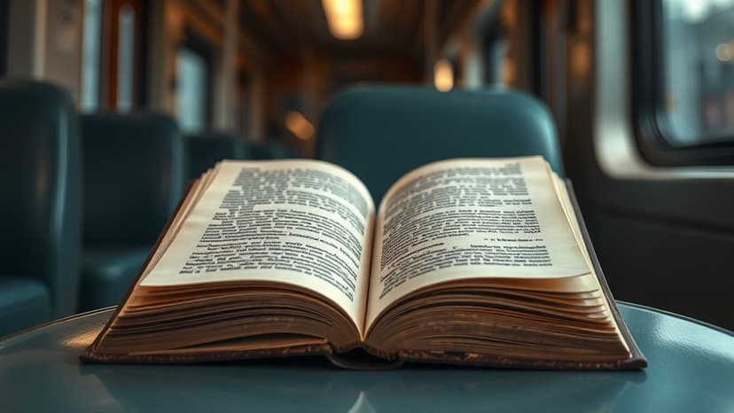 Metro Rides Transform into Literary Journeys