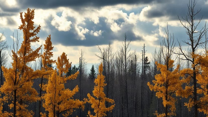 Warmer World Transforms Northern Forests