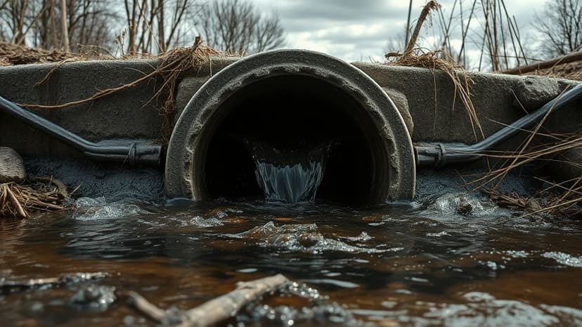 Sewage Floods Boston Brook: Officials Opt for Cheaper Fix