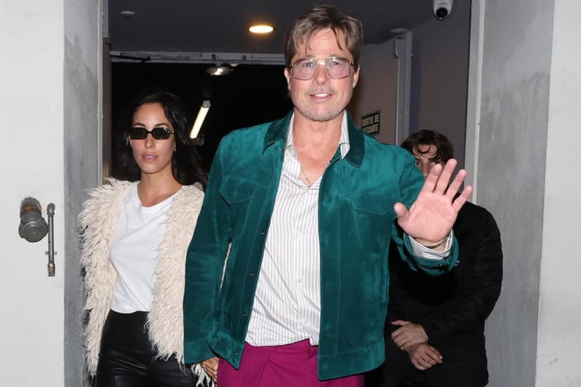 Brad Pitt & Ines de Ramon: Paris Romance Unfolds