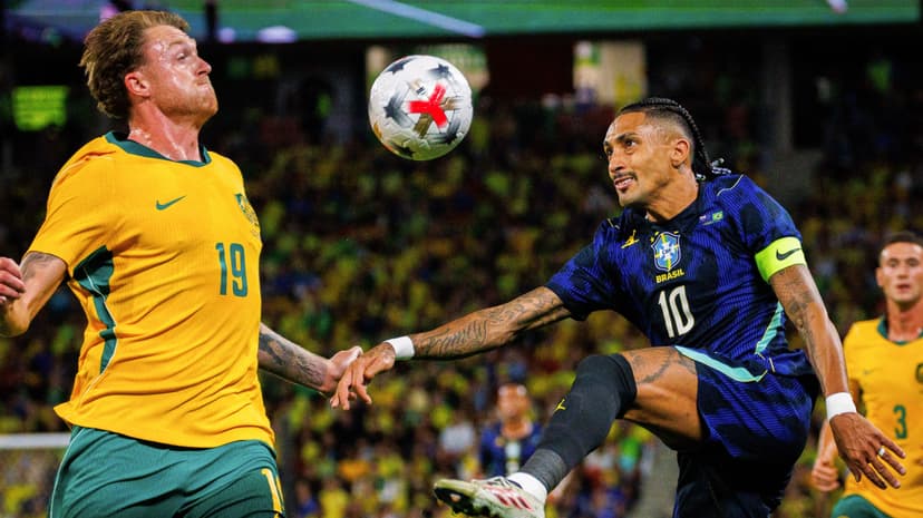 Brazil Edges Australia 4-2 in Goal Thriller