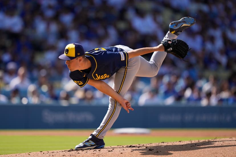 Misiorowski Dominates Dodgers as Brewers Win