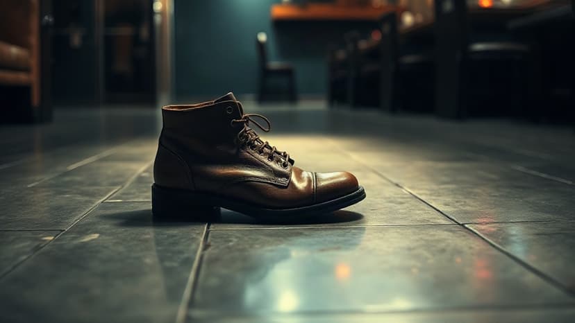 Brian Hickerson Arrested Barefoot Under Restaurant Table