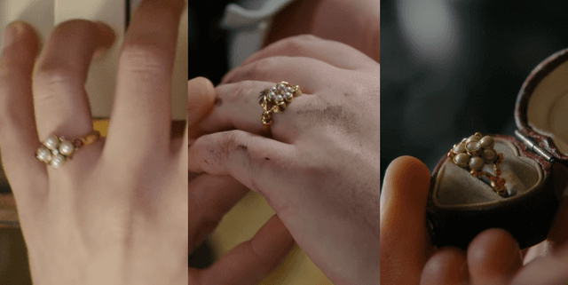 Bridgerton Rings: Pearls Rule, Amethyst Surprises