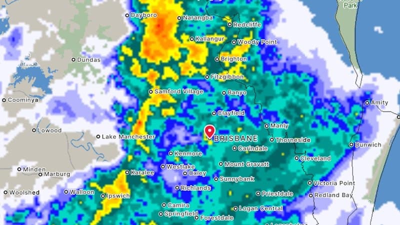 Brisbane Braces for Thunderstorm Fury