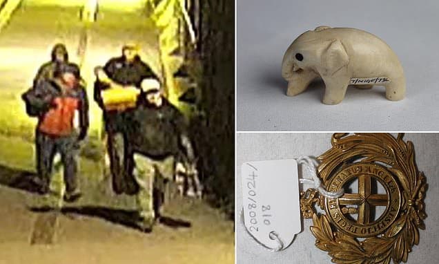 Hooded Gang Steals 600+ Historical Treasures