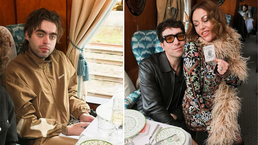 Stars Ride the Rails to the BRIT Awards