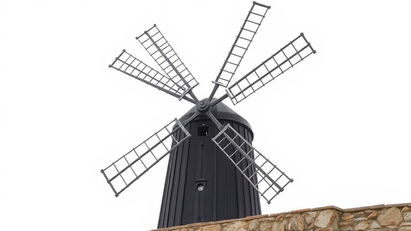 Windiest Mill in Britain Grinds Near 99,000 Revolutions