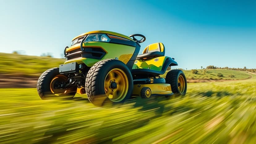 Lawn Mowers Race at 60 MPH in UK Championship