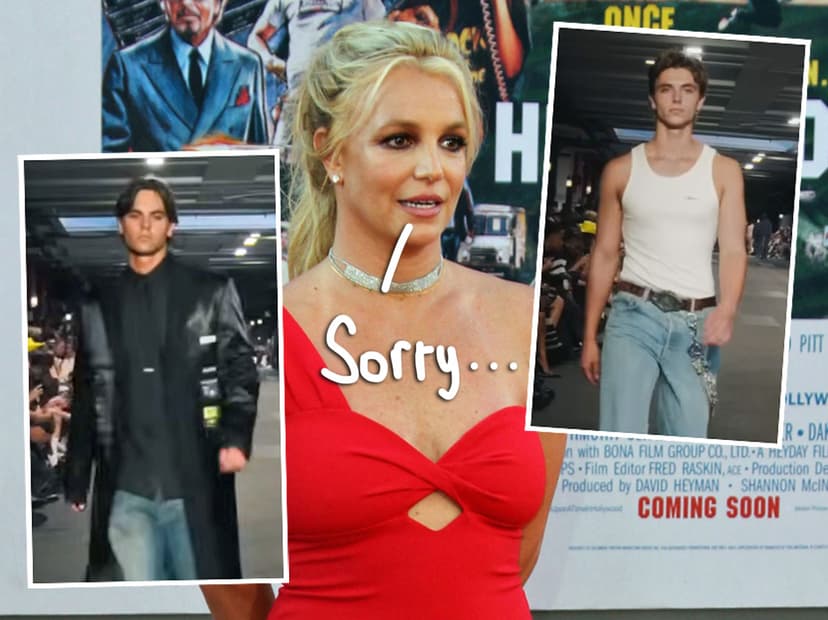 Britney's Sons Feel Abandoned After Paris Fashion Week Snub