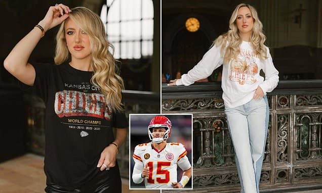 Mahomes' Wife Launches Chiefs Gear Amid Playoff Fears