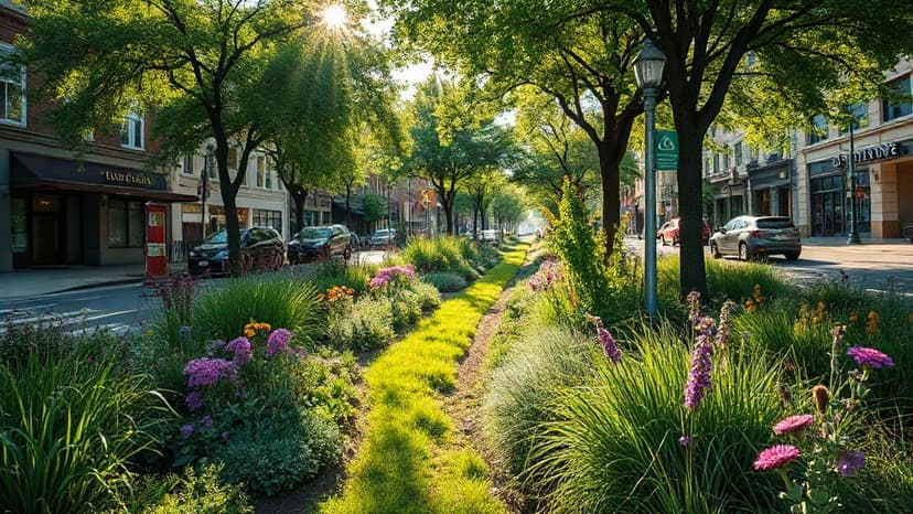 Broadway's Medians Bloom for Wildlife