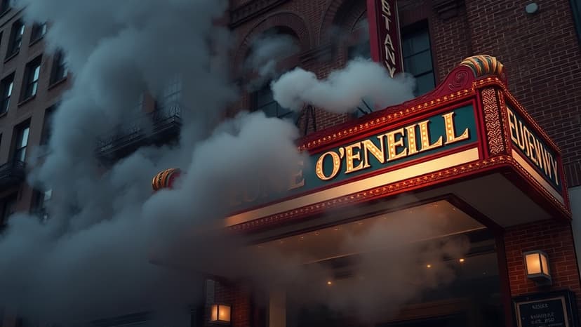 Broadway Theatre Ablaze: "Book of Mormon" Venue Engulfed