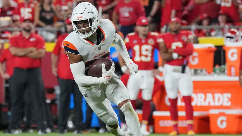 Broncos' Jones Intercepts Mahomes in MNF Opener
