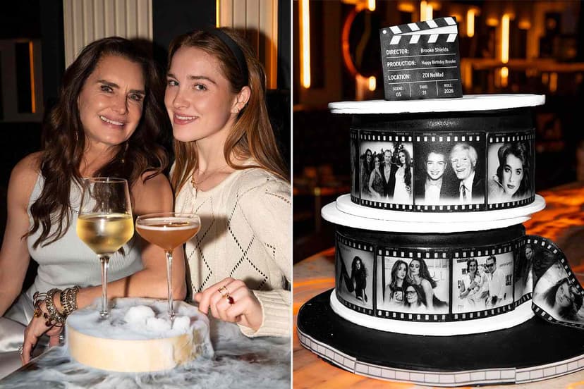 Brooke Shields' Daughters Shine Bright at 61st Birthday