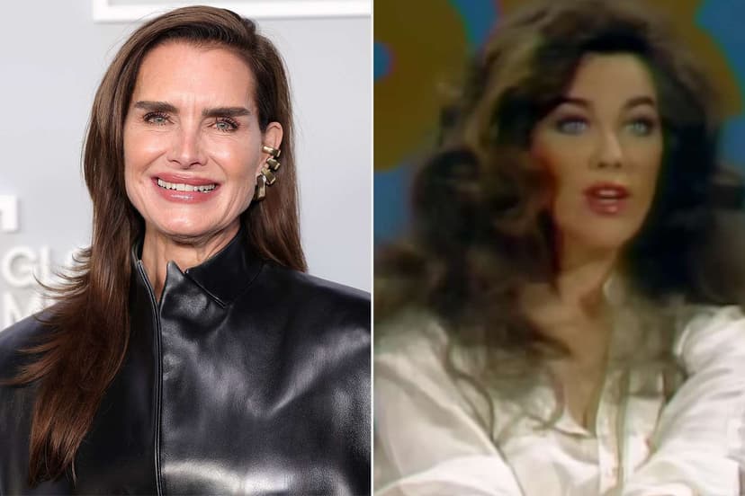 Brooke Shields Honored by Catherine O'Hara's Impersonation