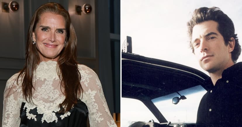Brooke Shields: JFK Jr. Kiss Was 'Beyond Not-Disappointing'