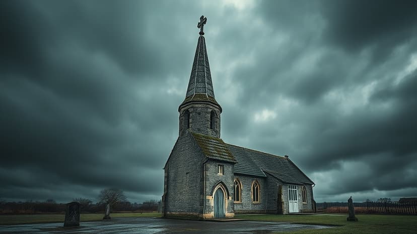 Kent's Quirky Church: Steeple Built Next Door