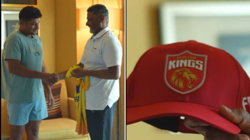 Naushad Khan Wears CSK Jersey and PBKS Cap as Sons Sarfaraz and Musheer Clash in IPL 2026
