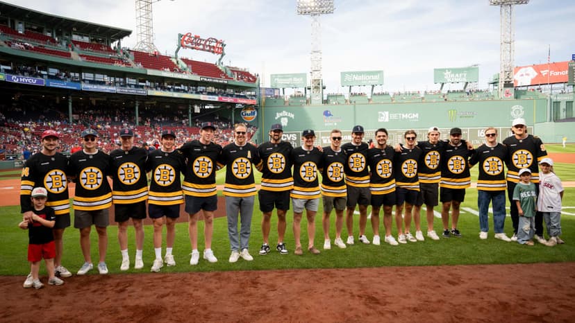 Bruins Swing for Fences at Fenway Before Camp