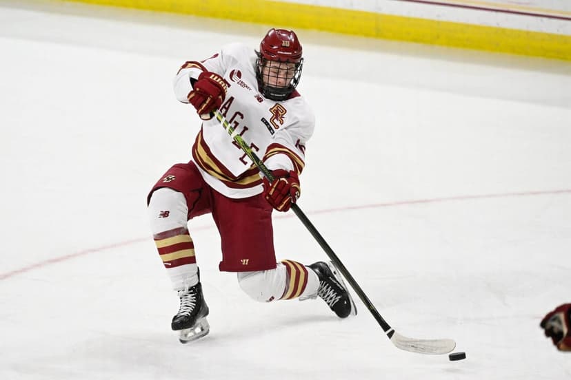 Bruins Prospect Hagens Shines at BC, Embraces New Role