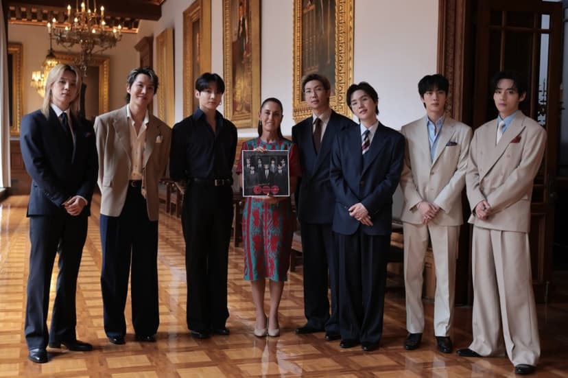 BTS Meets Mexico President in State Affair