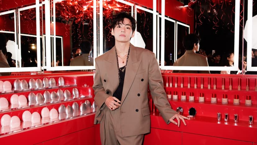BTS Star V Celebrates TIRTIR's Radiant Pop-Up Launch in LA