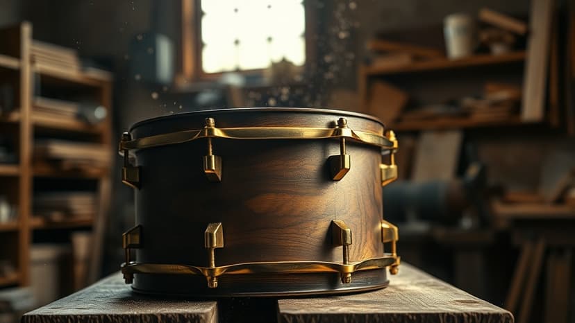 PA Man Crafts Drums for Rock Legends