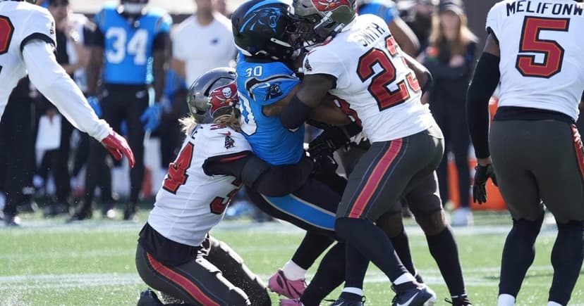 Bucs Dominate Panthers: Young's Struggles Continue