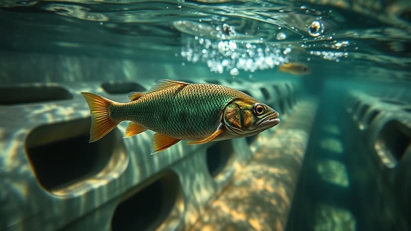Fish Ladder Unlocks Lake Erie Access