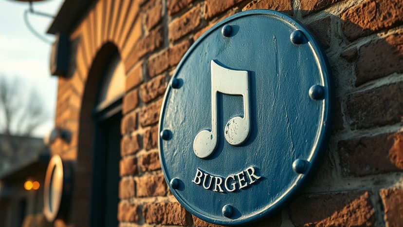 Burger Bar's Spoof Plaque Sparks Row With Historians