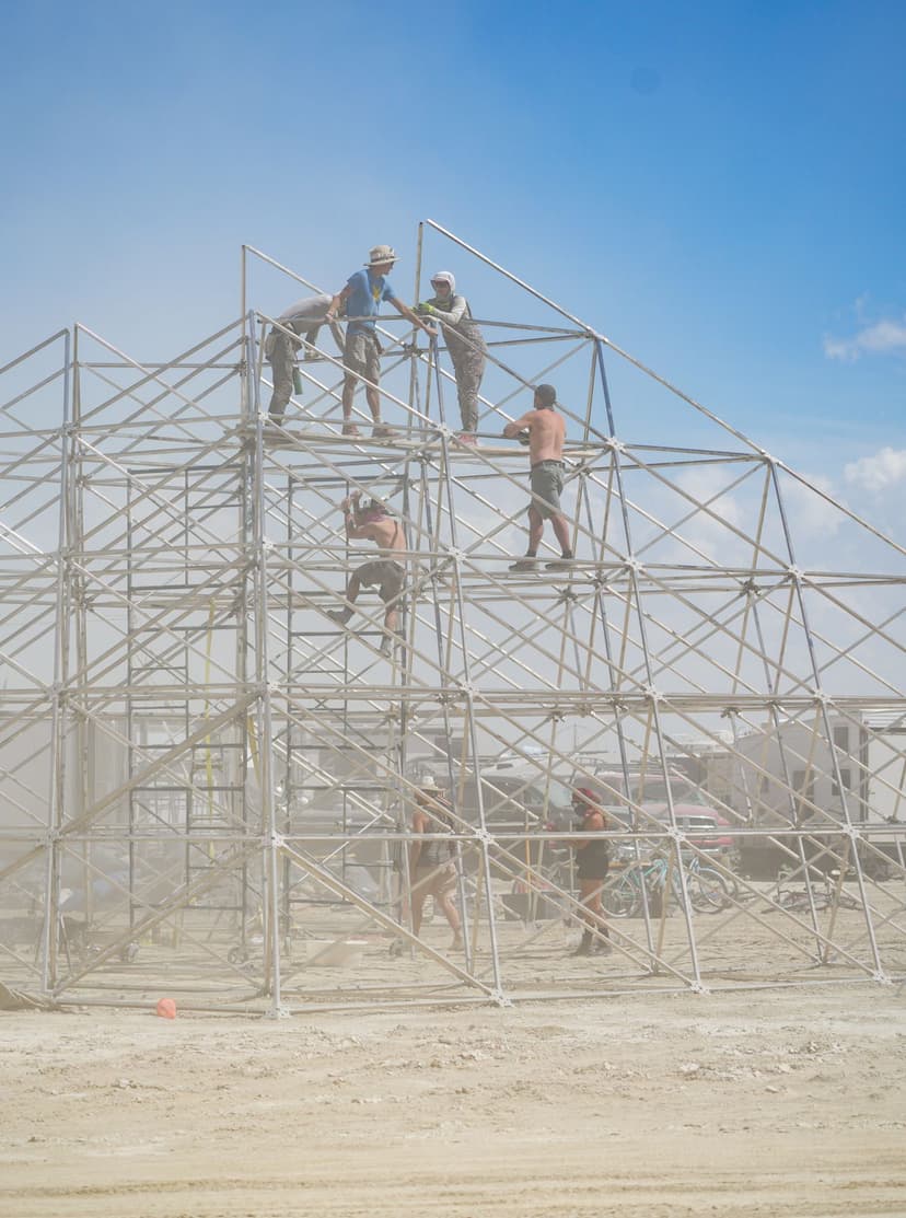 Desert transformed: Burning Man gates open