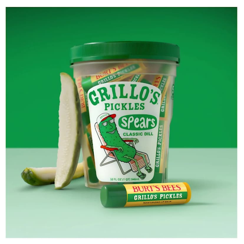 Burt's Bees Dives into Dill: Pickle Lip Balm Hits Shelves