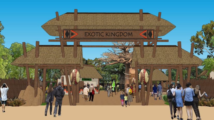 India's First White Lion Exhibit & Cheetah Restaurant Planned