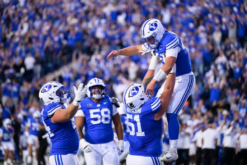 BYU Rises to #2, Faces UCF on the Road
