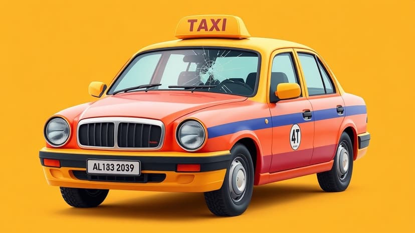 Cab Driver Brutally Attacked, Robbed, and Vehicle Vandalized in Maval Incident